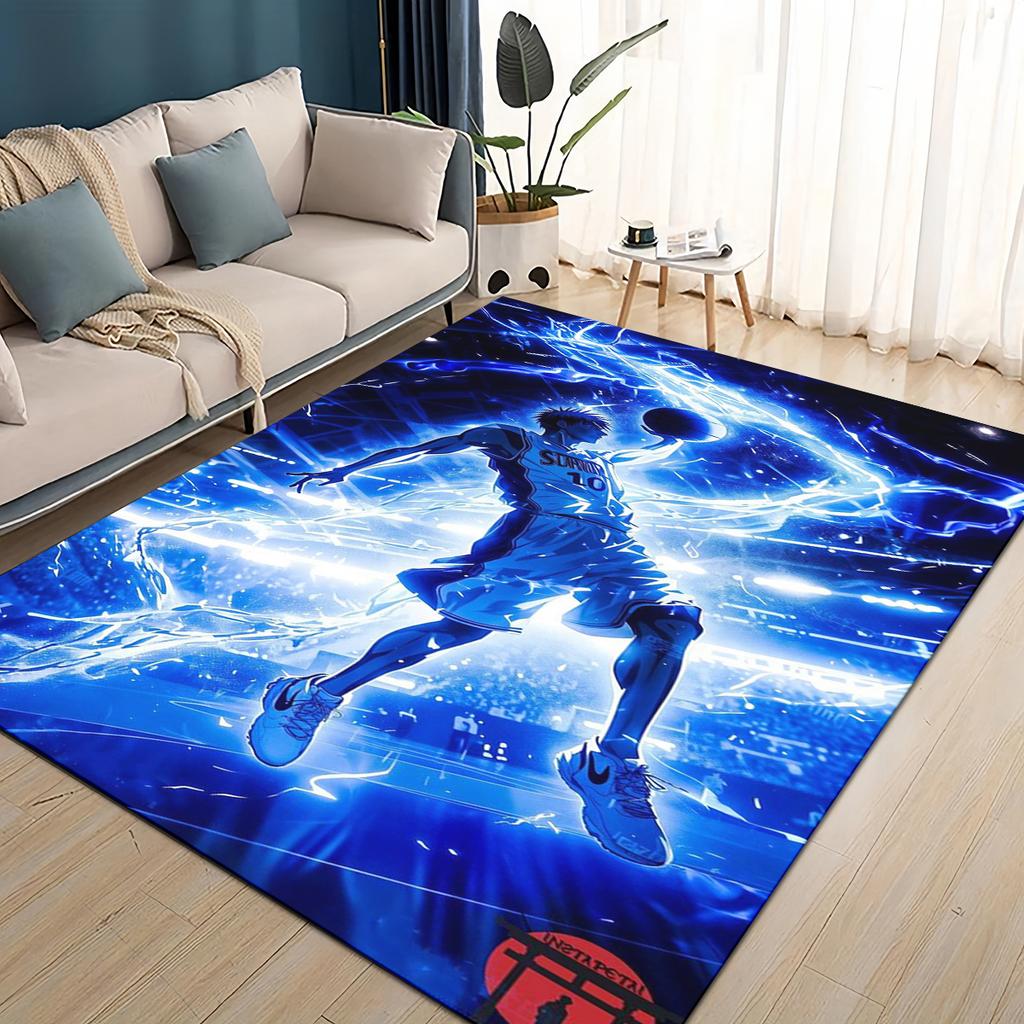 27 Styl Nowy Kreskówkowy Anime Kuroko no Basket Dywanik Dywan do Salonu Sypialni Dekoracja Domowa Sofa, Mata Podłogowa Antypoślizgowa do Zabawy dla Dzieci