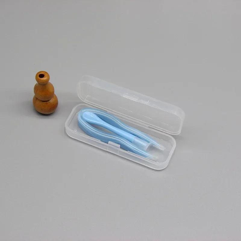 Mode Pinzette Saugnapf Mini Kontaktlinsenbehälter Set Mädchen Farbige Kontaktlinsen Box Augen Kontaktlinsenbehälter