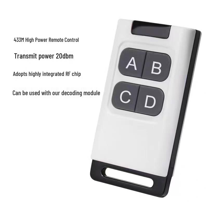 High-Power 433MHz RF Chip Wireless Remote Control