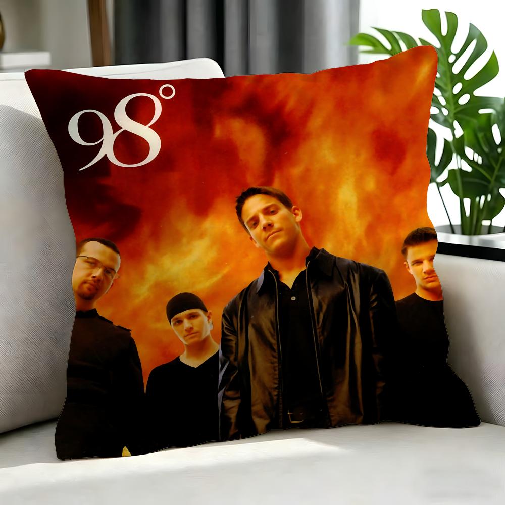 Pop 98Degrees Cushion Cover Cushion Cover Set 4Pcs 50X50 45X45 40X40 Pillowcase Decorative Sofa Home Decor