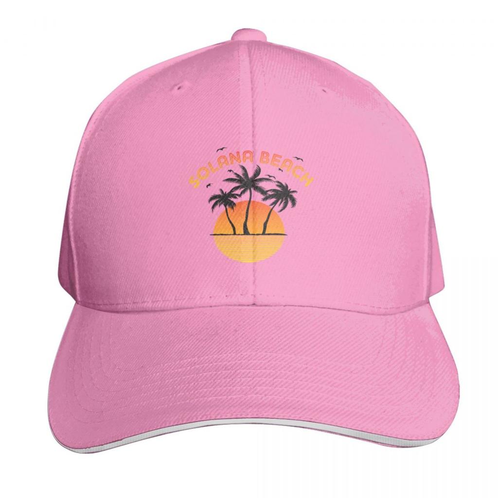 Solana Beach Baseball Cap funny hat Cosplay Hat Unisex Luxury hats on offer Womens Beach Outlet Unisexs