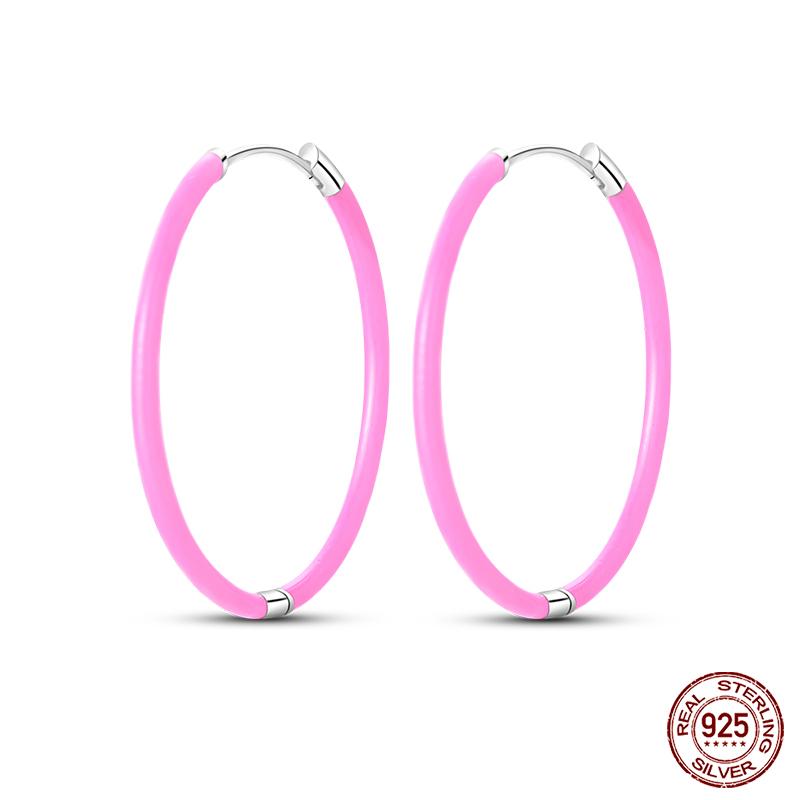 Boucles d'oreilles en argent sterling 925 pour femmes, pendentifs colorés en forme d'étoile, de papillon et d'œil du diable, bijoux de fête élégants