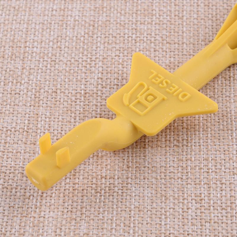 Plastic Yellow Fuel Tank Stopper Diesel Cap Refueling Unlock Key Plastic Fit for Land Rover Range Rover Sport Discovery 4