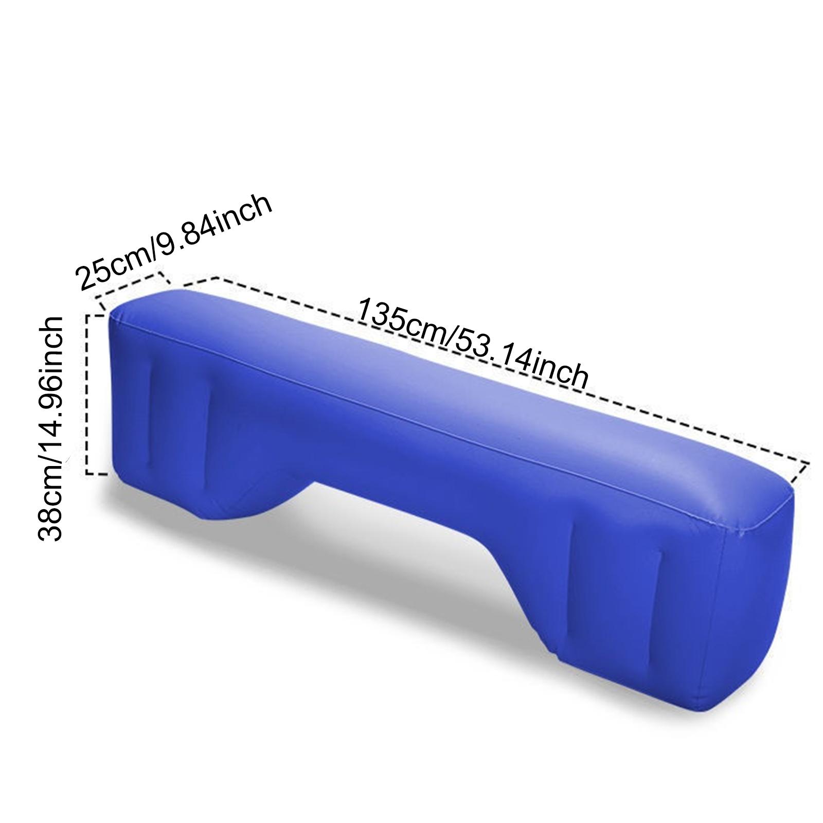 

Автомобильная дорожная кровать, надувная кровать, заднее сиденье, надувной надувной матрас, аксессуары, причал для ног, седан, внедорожник, задняя просветная накладка, зазор синий
