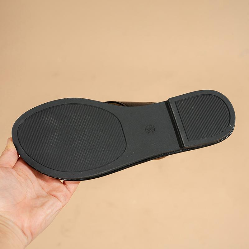 Fashion Fashion Gemstone Decor Flip Flops for Women Summer Comfortable Clip Toe Beach Slippers Woman Lightweight Non Slip Flat Sandals