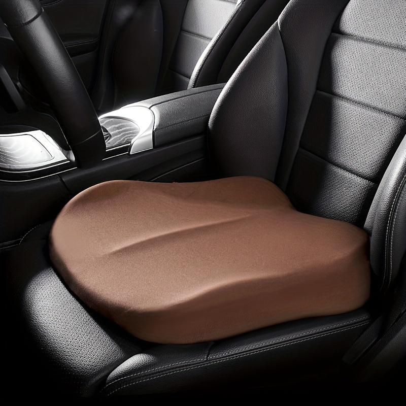 Car Heightening Seat Pad, Beautifying Butt Pad, Memory Foam, Slow Recovery, Breathable, Comfortable Seat Pad, Single-Piece
