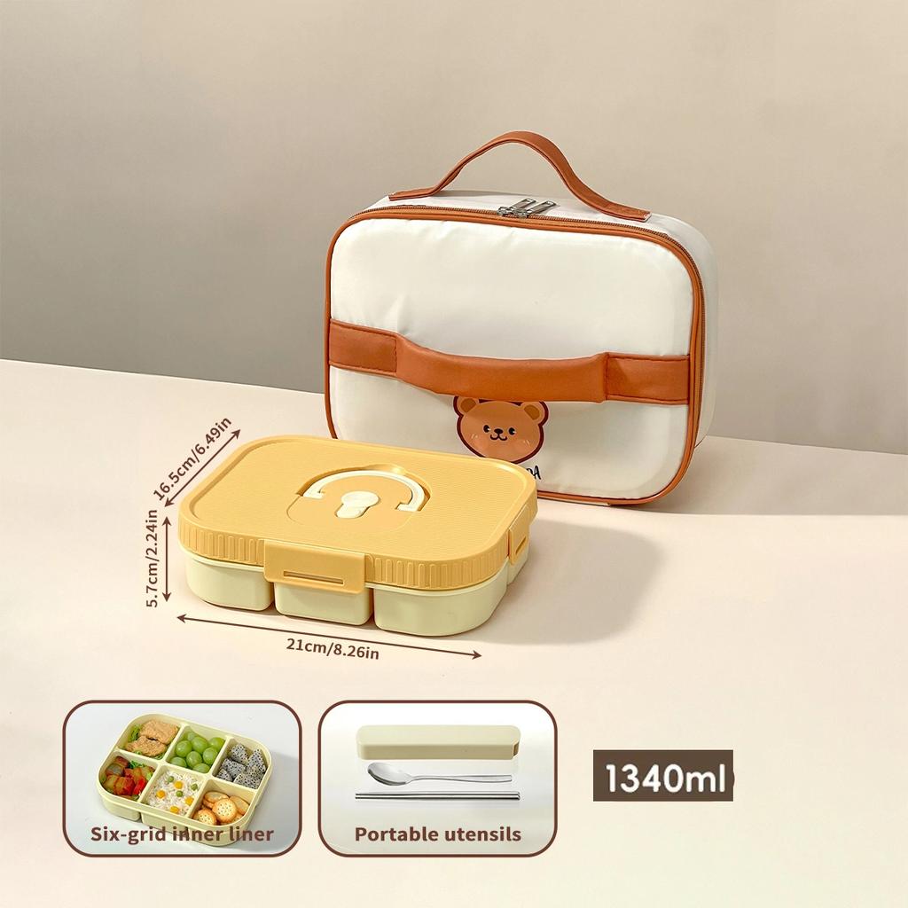 Reusable Plastic Lunch Container With Compartment Portable Sealed Lunch Box School Picnic Fruit Salad Bento Box Microwave Safe
