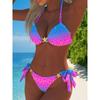 Women Bikini Sexy High Waist Bathing Suit Beach Swimwear Female Summer SwimsuitNew Women's Fashion Bikini Swimsuit with Star Accessories
