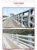 Carbon Steel Bridge Railing: Crash Barrier with Road Lighting for Overpass and River Landscape