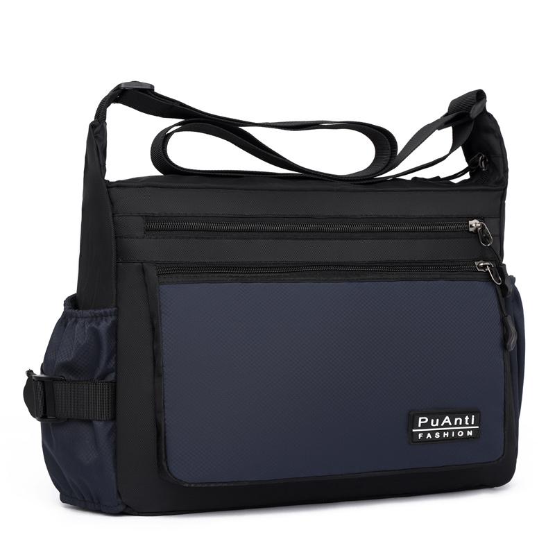 Fashion Waterproof Oxford Men's Messenger Bags Brand Designer Zipper Multifunctional Men's Shoulder Bags for Business