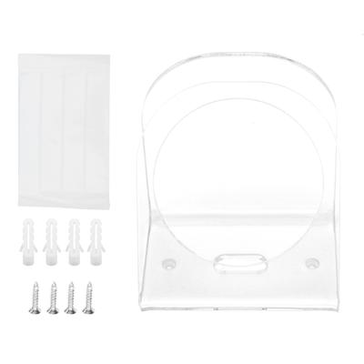 2 In 1 Desktop Stand Acrylic Transparent Save Space Wall Mounted Stand for Speaker