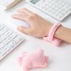 Colorful Soft Wrist Rest Support Cushion Comfort Computer Mouse Pad for Typing Desk Keyboard Wrist Pad Hand Pillow Home Office