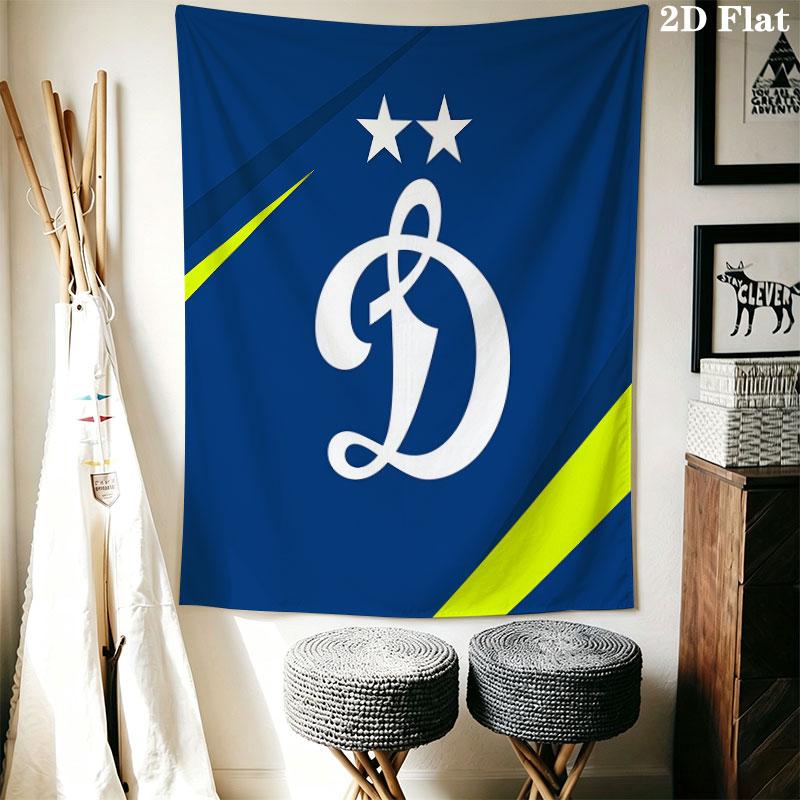 Dynamo Moscow Glory Wall Hanging Printed Fabric Blanket Decorative Tapestries for Bedroom Living Room Home Decor