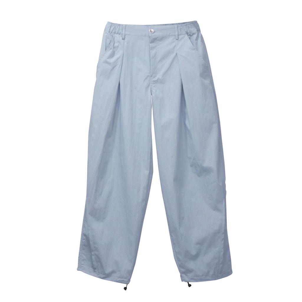 AZENDER Paper Wide String Pants Blue