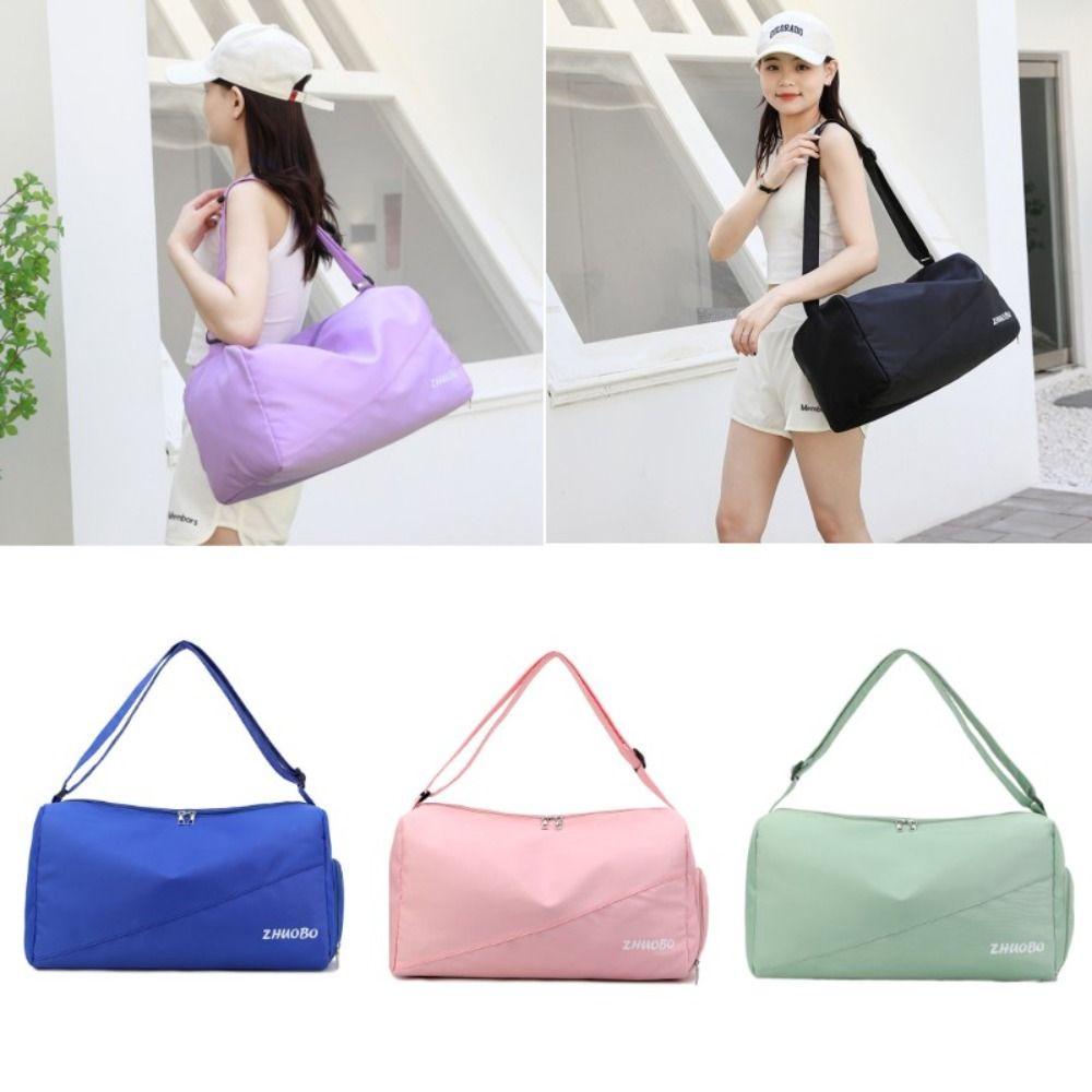 

Водонепроницаемая спортивная сумка для сухого и влажного разделения, фитнес-сумка, портативные дорожные сумки для женщин