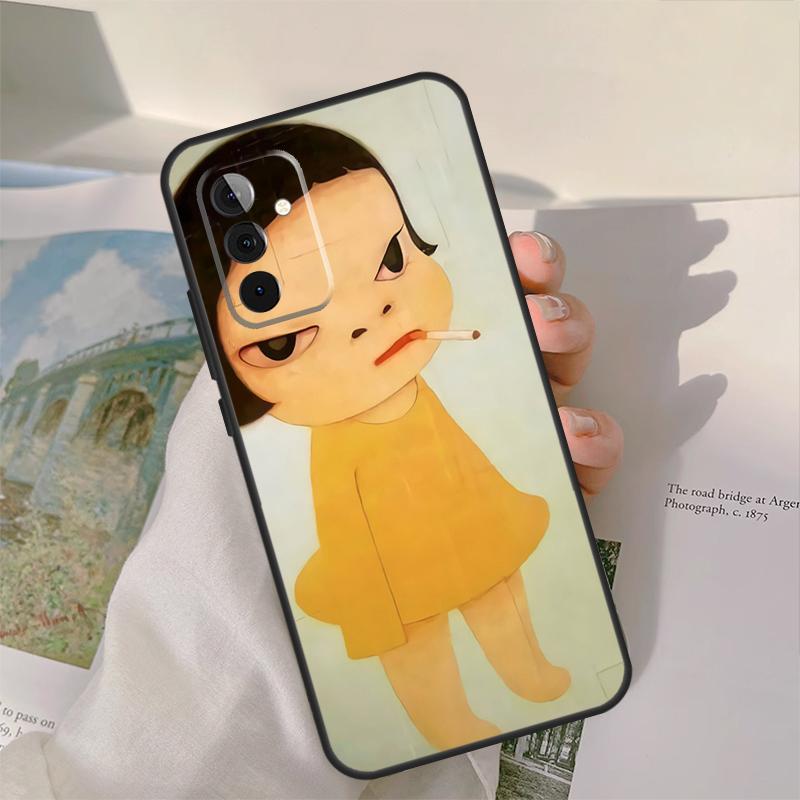 

Yoshitomo Nara For Samsung Galaxy A52 A32 A22 A12 A51 A71 A73 A53 A33 A23 A13 A14 A24 A34 A54 Phone Case Samsung A21S
