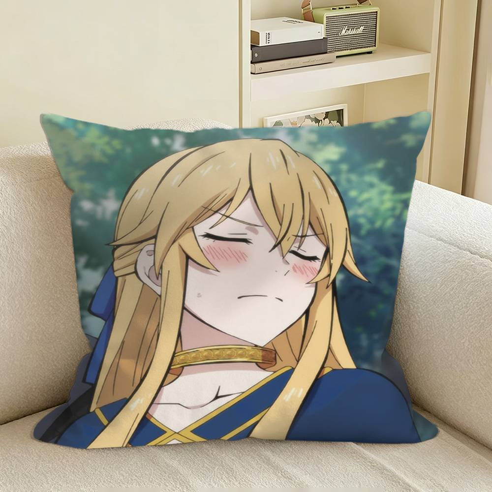 Serafina Anime The BarbarianS BBride Square Sofa Pillow Cover Solid Color Living Room Home Decor Cushion Case