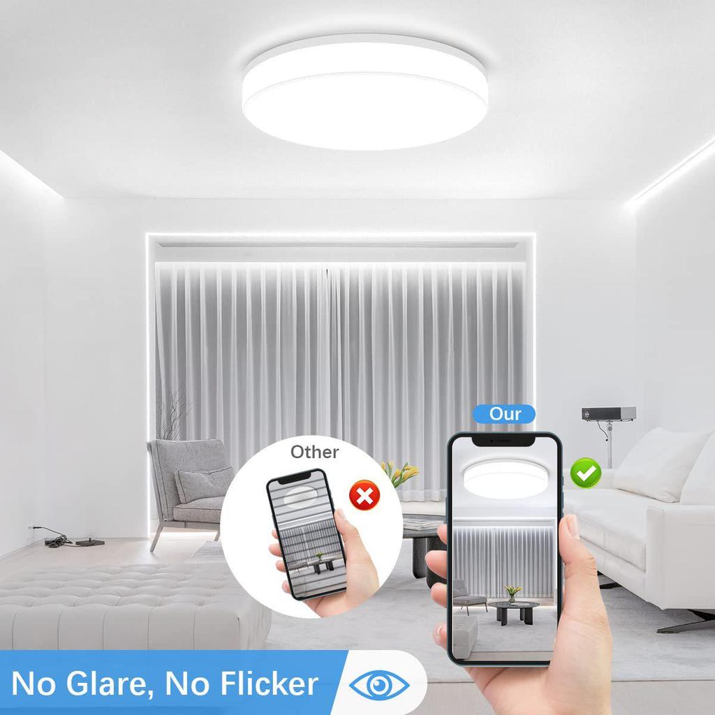 Yatak Odası, Oturma Odası, Koridor ve Balkon için Modern Yuvarlak LED Tavan Lambası