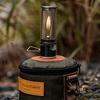 Camping Lantern with Candlestick Design for Outdoor Use Durable Alloy Material Warm Atmosphere Lighting