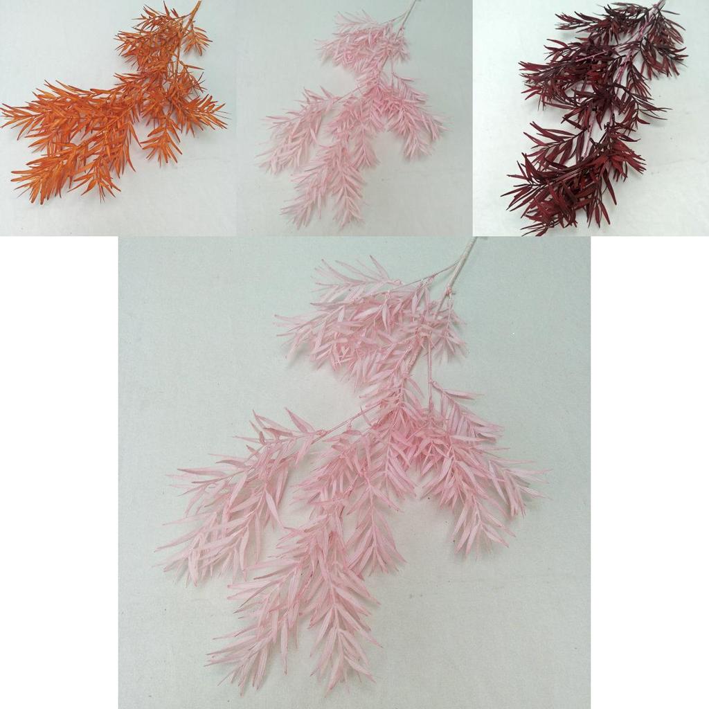 Wedding Decoration Plastic Simulation Bamboo Leaves For Photography Props