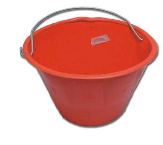 Secchio di plastica nero da 10 l