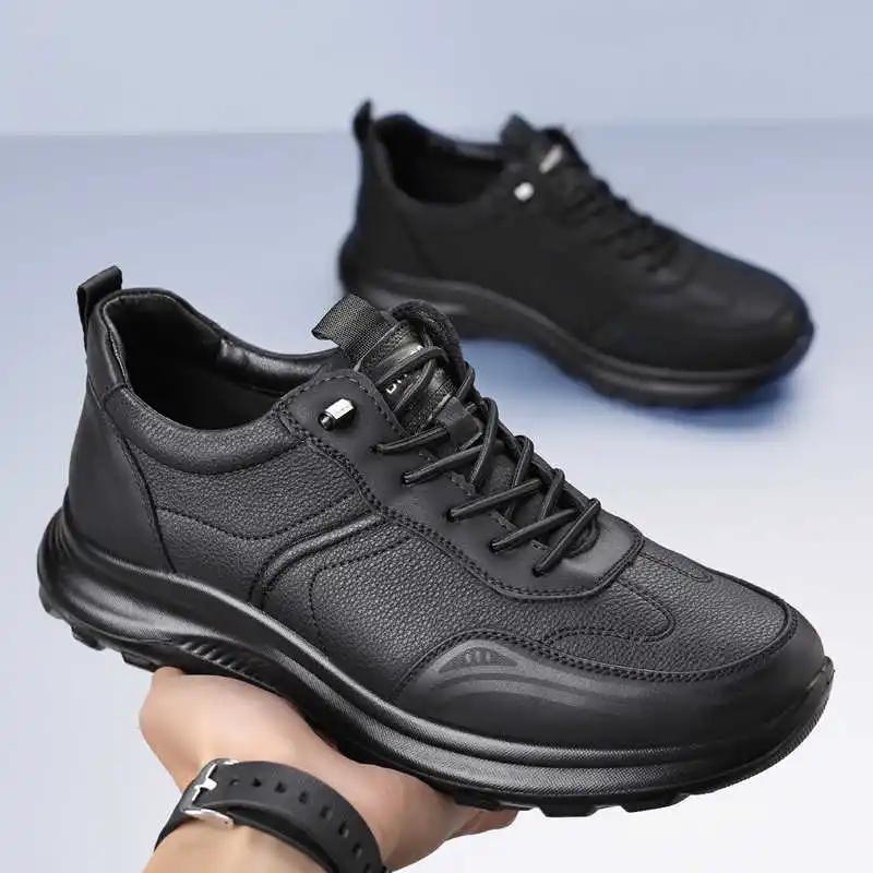 Fashion Lace-up With Ties Dressing Shoes For Men Heels Special Offers Holiday Dress Sneakers Sports Sapatos Seasonal Tenid Runner
