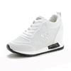 Vulcanized Shoes Wedges Sneakers For Women Elevator Shoes Brand Sneakers Increase Within Women Casual Shoes White Sneakers T