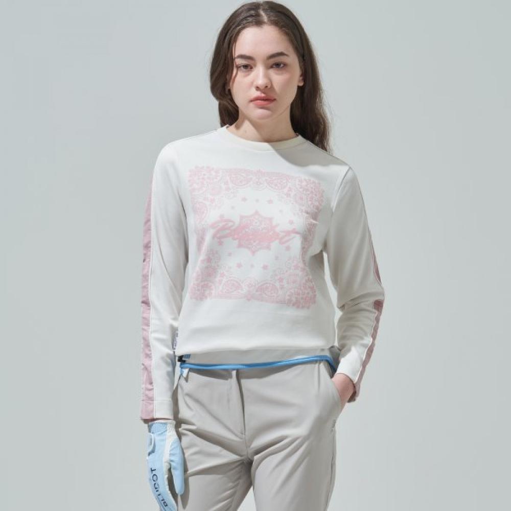 Blu DoT Bandana ArTwork Long Sleeve T shirT Iv 085