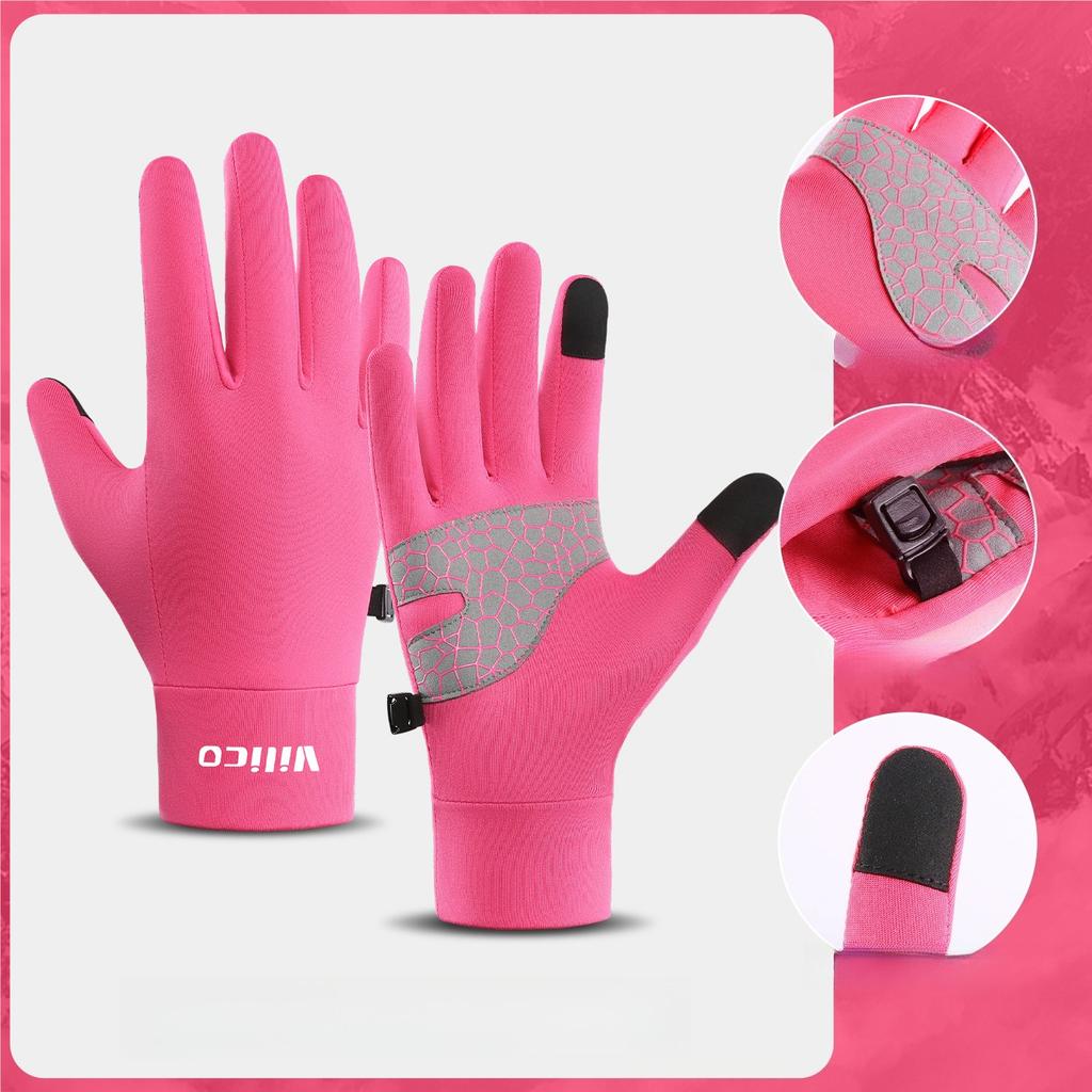 Sports Outdoor Running Warm Knitted Touchscreen Cycling Gloves