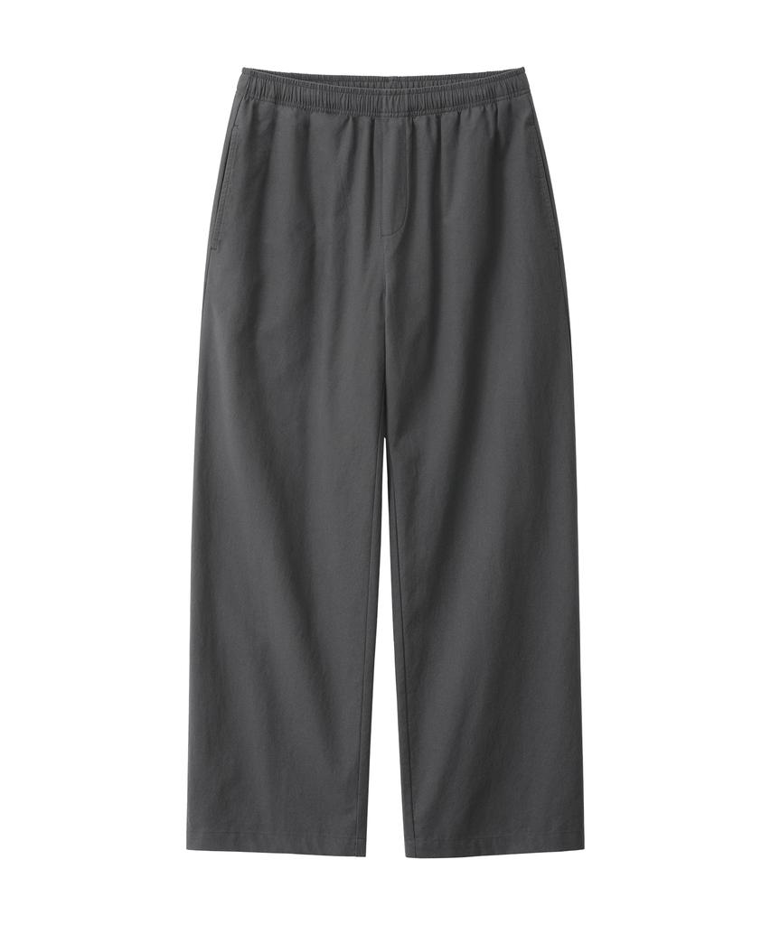 BRENSON Like Linen Loose Fit Elastic Waist Pants ( 5 Colors )
