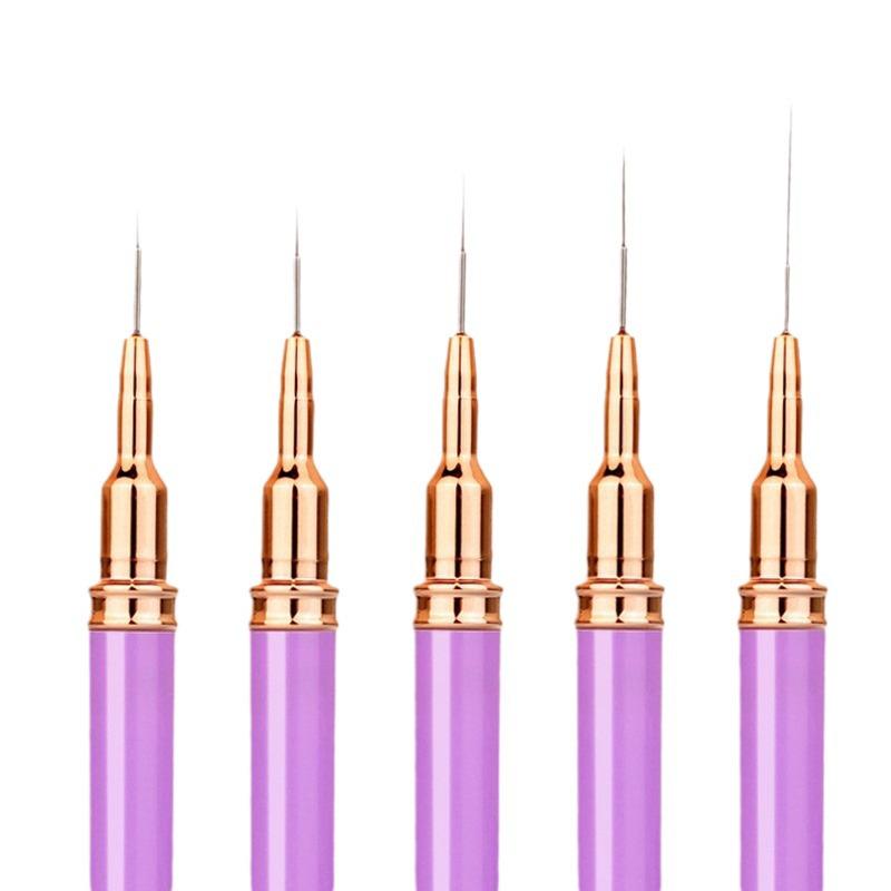 Extra Fine Japanese Nail Art Liner Pen - Professional 7mm Outline for Precision Drawing