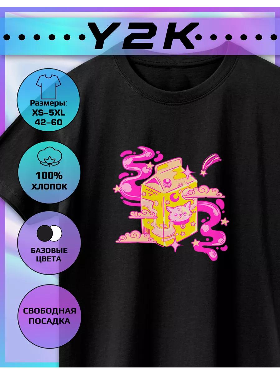 Y2K Retro Printed T-shirt S