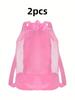 Beach Storage bag,Large Capacity Net Multifunctional Travel Backpack,sundries Toy Storage Bag