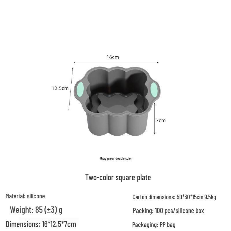 Set di stampi per dolci in silicone: Rilascio Facile, Varie Forme per la Cottura Casalinga