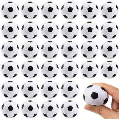 10Pcs 4cm Soccer Bouncy Ball Kids Sports Theme Birthday Party Favors Rubber Squeeze Football Toys Gift Goodie Bag Pinata Filler