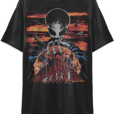 Alien Overlord UFO UAP Ancient Controller Flying Saucer Unisex Classic T-Shirt