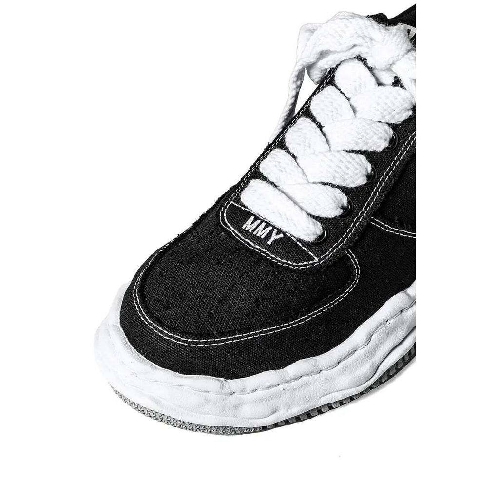 A10FW720-black Maison MIHARA YASUHIRO WAYNE Original Sole Canvas Low Cut (Men's)