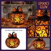 Stained Glass Pumpkin Halloween Decorative Light