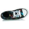 Converse Chuck Taylor All Star Shock Absorbing Durable High Top Canvas Shoes Kids Sneakers Black Green A01666C