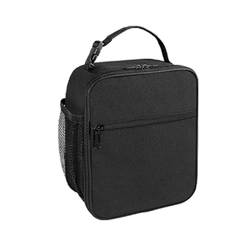 Oxford Cloth Insulated Lunch Bag With Double Shoulder Straps For Office Use
