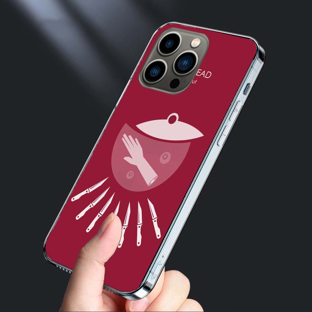 Bnad R-Radiohead Phone Case For Iphone 16E 15 Pro 14 Plus 17E 16 17 Pro Max Air 11 12 13 Mini Shockproof Capa Cute Cover TPU