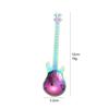 Guitar Coffee Teaspoons,4 Pcs Stainless Steel Musical Coffee Spoons Teaspoons Mixing Spoons Sugar Spoon(Silver)