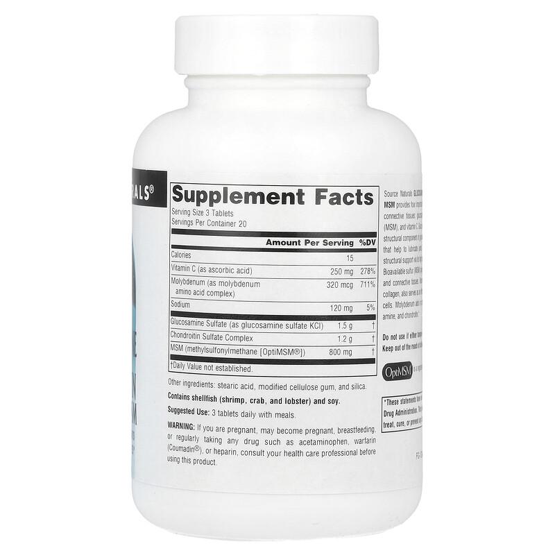 Glucosamine Chondroitin Complex With MSM, 60 Tablets