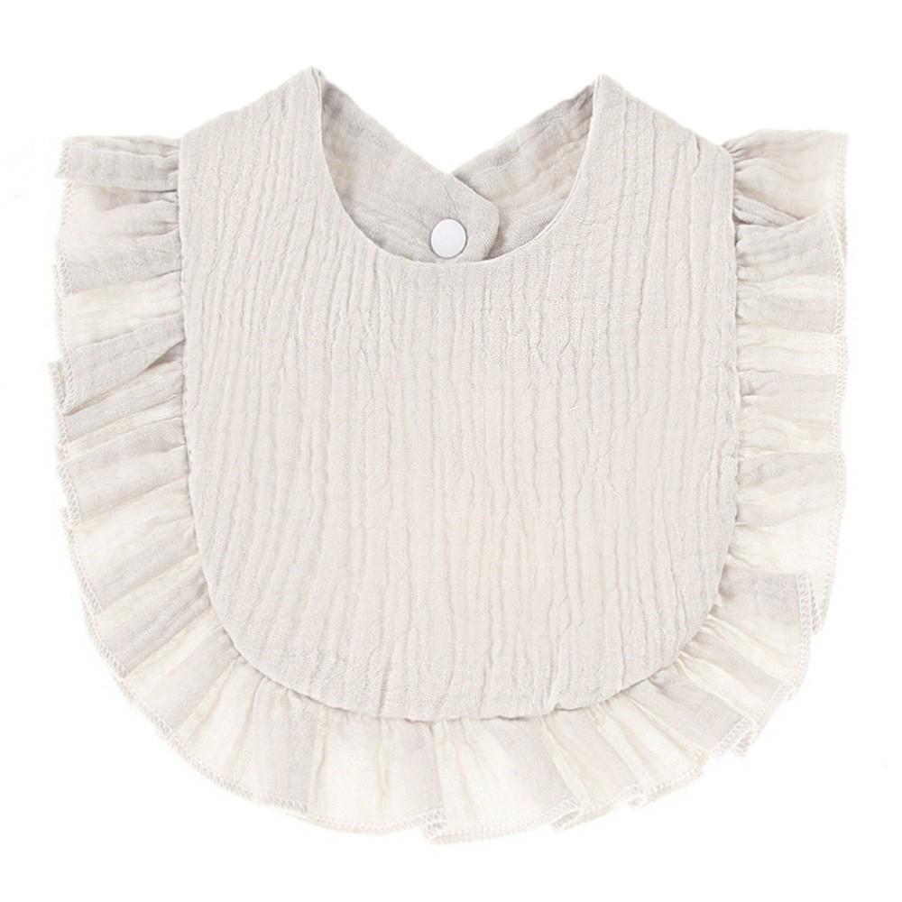 1pcs Cotton Soft Baby Bibs Solid Color Infant Bib Newborn Burp Cloths Bandana Scarf for Kids Boy Girls Feeding Saliva Towel