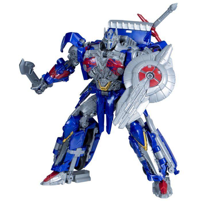 Action Figure - Transformers - Optimus Prime - Classe Leader - 21,5 cm - Conversione 44 passaggi blu