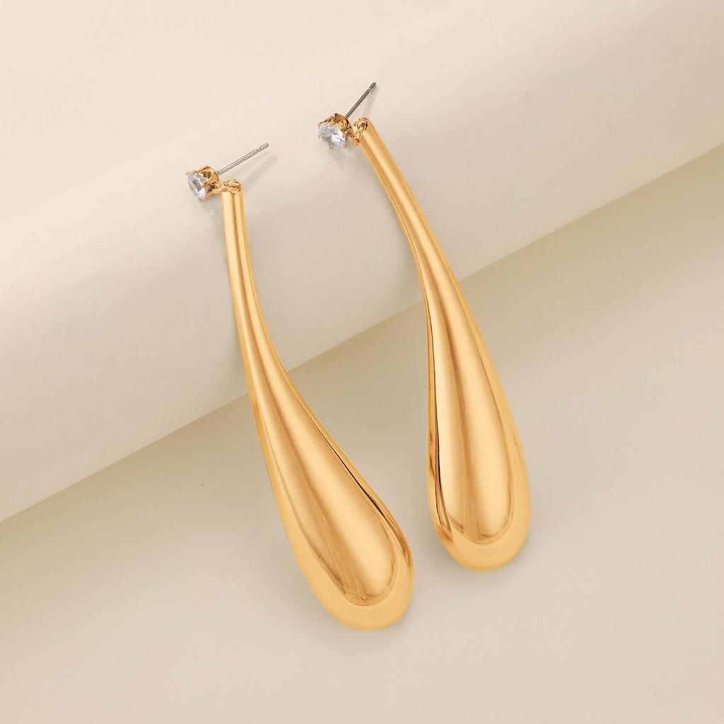 Punk Style Water Drop Earrings & Clavicle Chain for Women