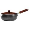 Rongshida Authentic Zhangqiu 24cm Hand-Forged Wrought Iron Wok