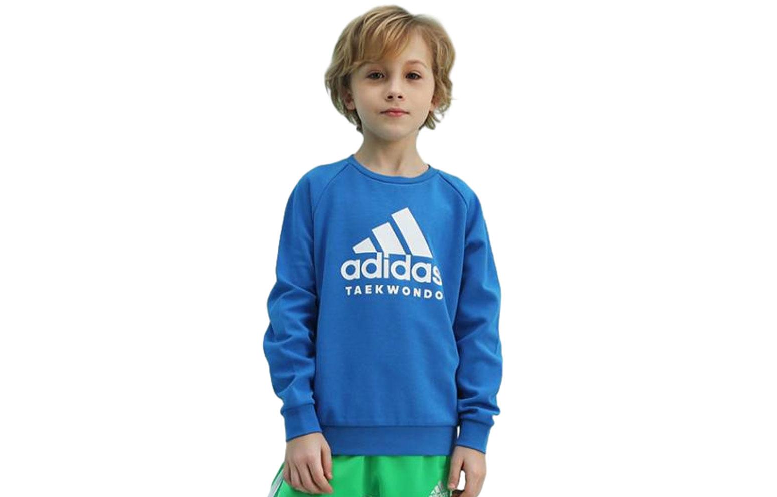 Свитшот Adidas Синий/Белый Детский adiCLTL19K-BUW 110
