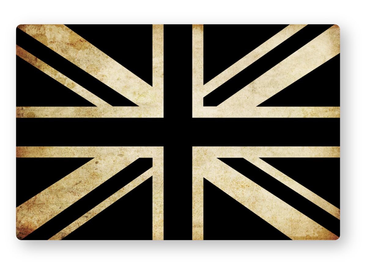 

Reflective Sticker Workshop Flag Sticker (Retro) British bk (S) W3.6 x H2.4 inches (91 S