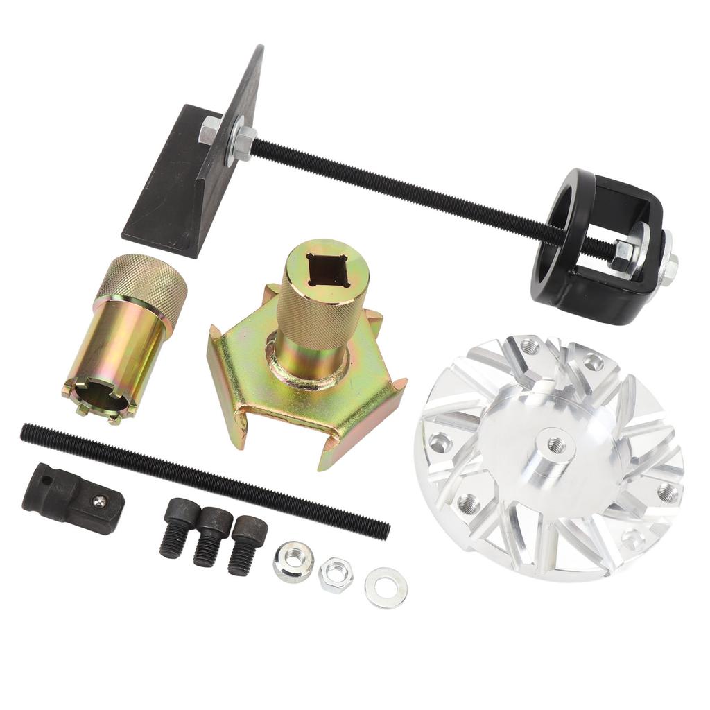 Complete Primary Clutch and Secondary Service Tools Kit Carbon Steel Fixture Plate Tool for RZR 900 1000 Turbo